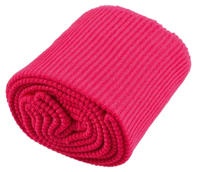 Strickbündchen Set, elastisch, Bündchen, Ärmelbund, magenta