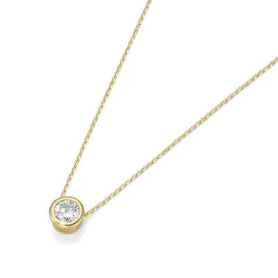 Produktbild von Kette Luigi Merano Anhänger mit Zirkonia, Gold 375 Gold 45 cm