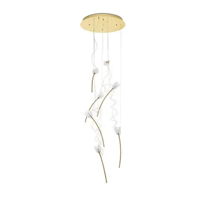 Obrázok produktu pre Závesná lampa MOOSEE TULIPPE 7 DISC zlatá