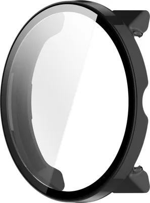 Immagine prodotto di INF Custodia protettiva per SUUNTO Run in PC con vetro temperato Nero
