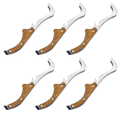 Produktbild von Küchen und Grillzangen 6 Stück aus Edelstahl, Rutschfeste Grillzange Set für Kochen Grillen Küche und BBQ