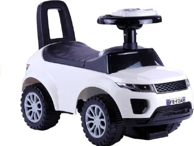Produktbild von LEANToys Rutschauto Weiß mit Sound- und Lichteffekte