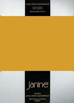 Produktbild von Janine Jersey Elastic Spannbetttuch 140x200 cm - 160x220 cm honiggold
