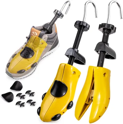 Imagen del producto de Estirador de zapatos de 4 vías, abrillantador de zapatos, talla 36-46, para un ajuste cómodo