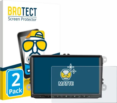 Produktbild von 2x BROTECT Schutzfolie für Zenec Z-E2065 Displayschutz Displayschutzfolie Folie Matt Entspiegelungsfolie