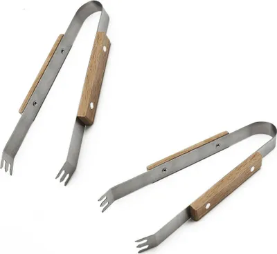 Produktbild von 2-teiliges Set Grill und Küchenzange Grillzange Mehrzweckzange Fleischzange