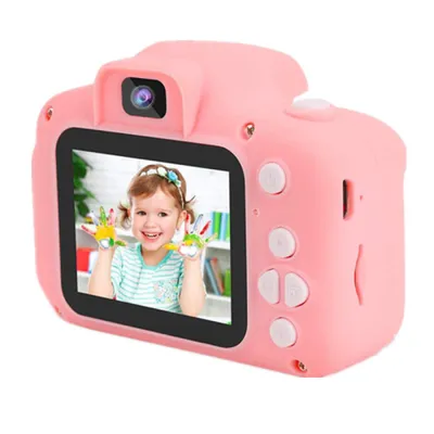 Produktbild von Kinderkamera, Kinder Digitalkamera 3-12 Jahre, 1080P HD 2,0 Zoll Bildschirm Kinderkamera, Geburtstagsgeschenke für Jungen Mädchen Spielzeug