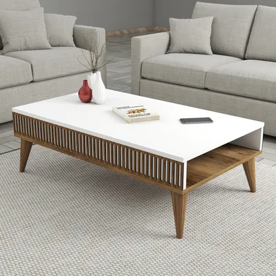 Obrázok produktu pre Skye Decor, Konferen?ný stolík - Milhouse (orech + biela)
