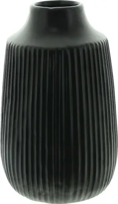 Produktbild von Porzellan Dekovase Black Vase Dekoration Deko Tischdeko Blumenvase Geschenk