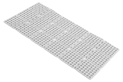 Zdjęcie produktu dla Elzusha - Mata antypoślizgowa do łazienki 40x80 cm - Mata antypoślizgowa pod prysznic - Mata z przyssawkami - Mata zwiększająca bezpieczeństwo w łazience - Materiał TPE - Elegancki design