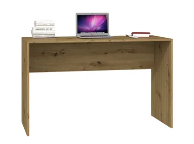 Produktbild von CDF Schreibtisch Plus mit Bücherregal | Farbe: Eiche Artisan | Ideal für Büro, Arbeitszimmer, Kinder- und Jugendzimmer