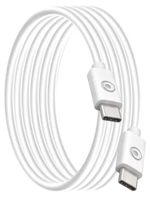 Zdjęcie produktu dla BigBen Connected, kabel USB-C/USB-C 1,2 m - 3 A, biały