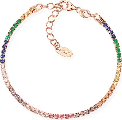 Immagine prodotto di Bracciali Tennis Amen Rosé Collection Tennis - donna