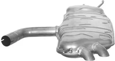 Produktbild von VEGAZ VS-406 Endschalldämpfer für VW Golf V Schrägheck (1K1) Auspuff