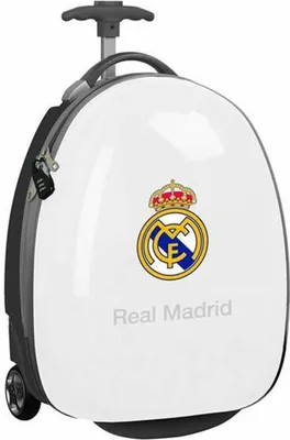Produktbild von Safta Real Madrid 25/26 16´´ Rucksack Mit Rollen Weiß  Weiß One Size