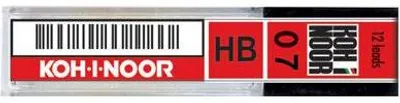 Immagine prodotto di Koh-I-Noor Astuccio 12 mine HB 0,7mm E207-HB