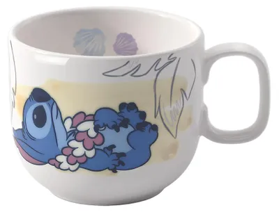 Image de Villeroy & Boch - Gobelet avec anse pour enfant, 170 ml, Disney Stitch