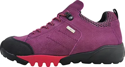Immagine prodotto di Scarpe da trekking da donna Waldläufer H-Amiata, modello stringato, sportive, colore viola, ideali per escursioni