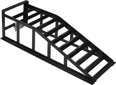 Obrázek produktu pro Nájezdová rampa velká 1ks černá - nosnost 1000kg / délka 950mm / výška 270mm / šířka 330cm / pneu až 260mm