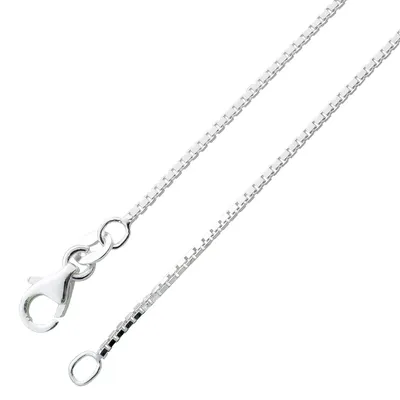 Produktbild von Venezianerkette 0,9mm Silber 925 massiv 60