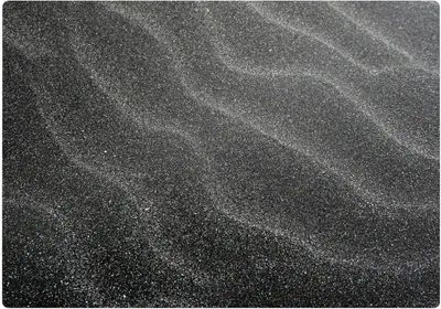 Produktbild von Wellenförmige Sandmuster – Bodenschutzmatte – Rutschfest – Schutzmatte für Büro – Vinylmatte – Stuhlunterlage  –100 x 70 cm