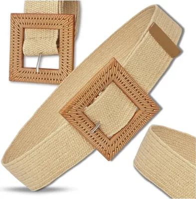 Obrázok produktu pre J&W Dámsky elastický opasok Hoover béžová One size