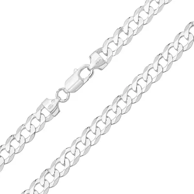 Produktbild von 925 Sterling Silber Herren/Damen - Armband - 20cm*9mm; TRS16828L8