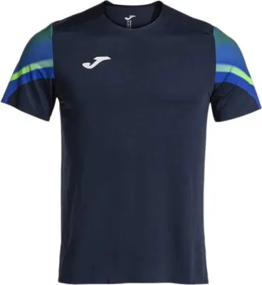 Zdjęcie produktu dla Koszulka z krótkim rękawem Joma Elite Xi, niebieska, rozmiar M, męska, niebieska, rozmiar M
