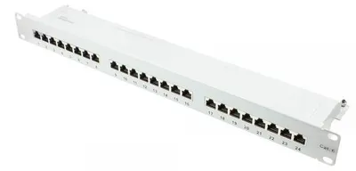 Immagine prodotto di Alcasa GC-N0138 - Gigabit Ethernet - RJ45 - Cat6 - 22/26 - Grau - Stahl (GC-N0138)