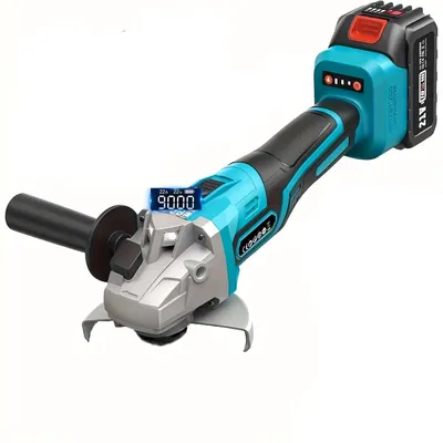 Produktbild von Winkelschleifer - Schleifgerät - Schleifmaschine - Akku-Schleifer - Elektrischer Schleifer - 21V, kabellos - 125 mm Schleifscheibe