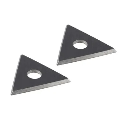 Produktbild von Cut360 Präzisions-Ersatzklingen, 25 mm, dreikant, Farbschaber 625 + 448 hochwertige Qualität für müheloses Entfernen von Farbresten