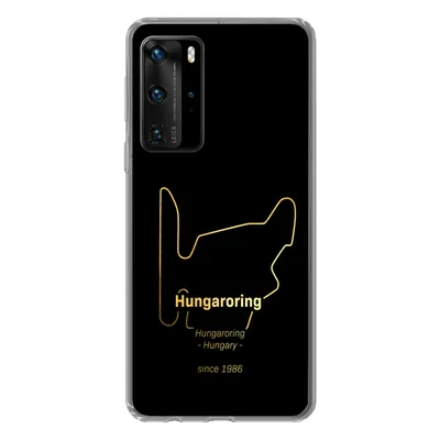 Produktbild von MuchoWow® Handyhülle Schutzhülle Hülle für Huawei P40 Pro Hungaroring - Formel 1 - Rennstrecke Silikon Softcase Handy Hülle - Schutz
