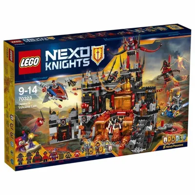 Produktbild von Lego 70323 Nexo Knights - Jestros Vulkanfestung