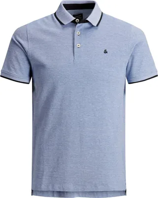 Produktbild von Polo Shirt Kurzarm Uni Hemd JJEPAULOS Pique Baumwolle |