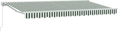 Immagine prodotto di Telaio per tenda da sole vidaXL verde e bianco 400 x 200 cm