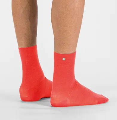 Produktbild von SPORTFUL Klassische Fahrradsocken - MATCHY WOOL - Rot S-M