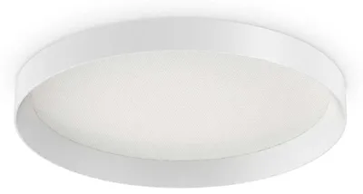 Produktbild von Ideal Lux 341149 FLY Deckenleuchte D350mm LED 18W 1800/1350lm 2700K IP40 weiß