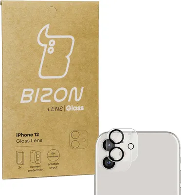 Produktbild von Bizon Glaslinse für iPhone 12, 2 Stück