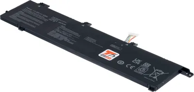 Image de Batterie T6 Power pour Asus X432FA, Li-Poly, 11,55 V, 3640 mAh (42 Wh), noir