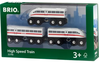 Produktbild von Brio 33748 Schnellzug mit Sound, 3teilig