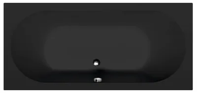 Produktbild von Polysan LEVANA Rechteckwanne 170x80x39cm, Schwarz matt