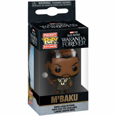 Produktbild von Black Panther - Wakanda Forever - M'Baku - Schlüsselanhänger Funko Pocket POP! Keychain