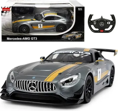 Immagine prodotto di Rastar Mercedes AMG GT3 telecomandata RC car 1:14