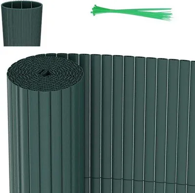 Obrázok produktu pre Záhradný plot z PVC 1,6 x 3 m – súkromie a oddelenie balkóna – zelený