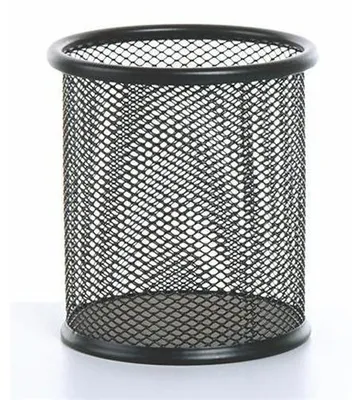 Productafbeelding van deli D420190 DELI Stifteköcher Mesh rund 9,1x9,8x9,8cm schwarz