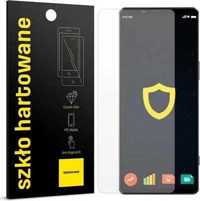 Zdjęcie produktu dla Szkło hartowane SPACECASE Glass 2.5D do Xperia 1 IV