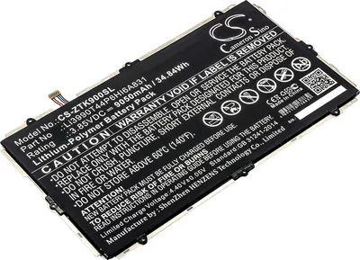 Produktbild von TECHTEK Akku Kompatibel mit [ZTE] K90U, ZPAD 10.1 Ersetzt Li3990T44P6HI6A831