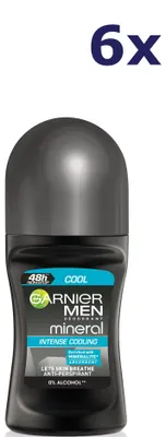 Produktbild von 6x Garnier Roll-On 50 ml für Männer Cool Deodorant
