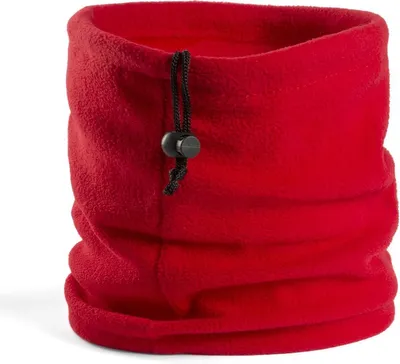 Immagine prodotto di Scaldacollo Jumadas – rosso – in pile – regolabile – sciarpa-tubo per adulti