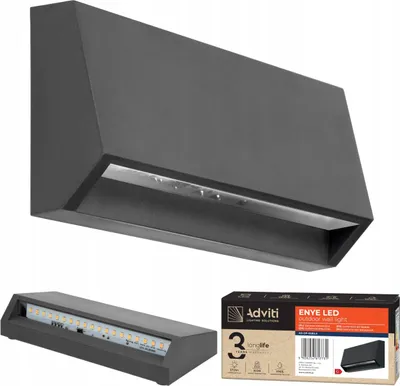 Productafbeelding van Gevelverlichting ADVITI Enye AD-OP-6191L4, 3W, LED SMD, 170lm, IP65, 4000K
